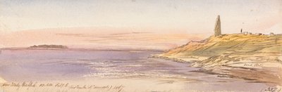 Vicino a Wady Halfeh da Edward Lear